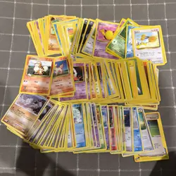 Pokemon 100 Card Vintage WOTC, EX Ruby & Sapphire, Diamond & Pearl Lot Damaged - Image 1