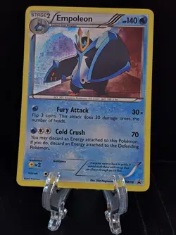 Pokemon Empoleon Card BW56 Holo Rare Black Star Promo Unlimited Black & White - Image 1