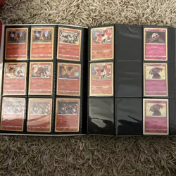 BINDER FULL OH HOLO POKEMON CARDS 250+ - Image 5