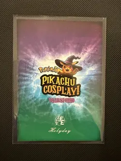 God of War (Purple Holo) Pikachu Cosplay E16 Pokemon Card Box Hit - Image 2