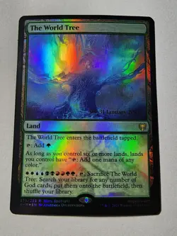The World Tree Prerelease Cards Foil - Image 1