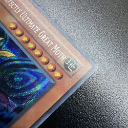 Perfectly Ultimate Great Moth TSC-001 Promo Prismatic Secret Rare LP Sacred Card - Image 4