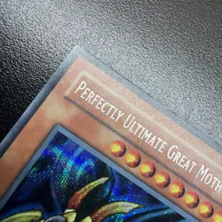 Perfectly Ultimate Great Moth TSC-001 Promo Prismatic Secret Rare LP Sacred Card - Image 5