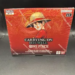 One Piece TCG: OP13 Carrying On His Will Booster Box Sealed English | SEALED - Image 1