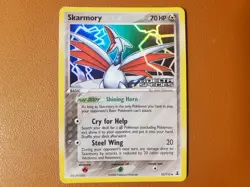 Skarmory EX Delta Species Uncommon Card 55/113 Reverse Holo Pokemon TCG Stamped - Image 1