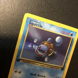Squirtle 68/82 Team Rocket First Edition Pokemon Card Mint Condition - Image 5