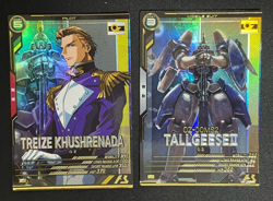 Gundam ARSENAL BASE Card UTB02-009,020(P) TALLGEES2 TREIZE KHUSHRENADA JAPAN - Image 1