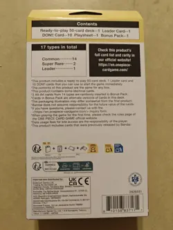 ONE PIECE CARD GAME: EGGHEAD STARTER DECK ST-29 ENGLISH Fast Shipping!!! - Image 2