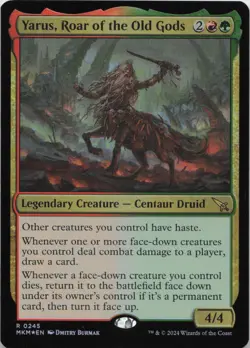 Yarus, Roar of the Old Gods - FOIL - R Murders at Karlov Manor 245 - MTG - Image 1