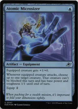 Atomic Microsizer - FOIL - U Edge of Eternities 47 - MTG - Image 1