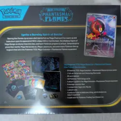 Pokemon TCG: Mega Evolution Phantasmal Flames Elite Trainer Box - ETB New/Sealed - Image 3