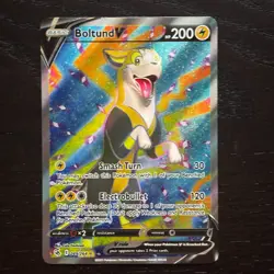 Boltund V 249/264 Pokemon Fusion Strike Sword & Shield Ultra Rare Full Art NM - Image 1