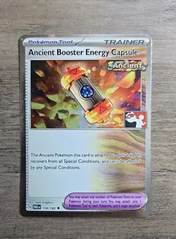 Pokemon TCG Ancient Booster Energy Capsule 159/182 Prize Pack Series 5 Holo NM - Image 1