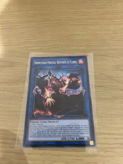 ☆ RA03-EN050 Promethean Princess, Bestower of Flames Platinum Secret YuGiOh ☆ - Image 1
