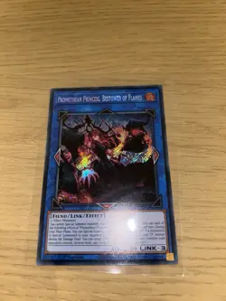 ☆ RA03-EN050 Promethean Princess, Bestower of Flames Platinum Secret YuGiOh ☆ - Image 2