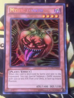 Yugioh: Mystic Tomato - LCYW-EN239 - Secret Rare - Unlimited - NM - Image 1