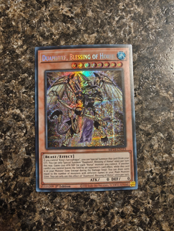 Yugioh Duamutef, Blessing of Horus - MP24-EN115 - Prismatic Secret Rare - NM - Image 1