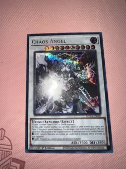 Yugioh Chaos Angel MP24-EN086 Secret Rare 1st Ed NM - Image 1