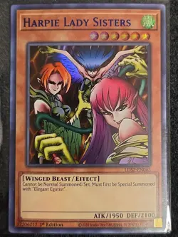 Yugioh: Harpie Lady Sisters - LDS2-EN065 (Blue) - Ultra Rare - 1st Edition NM - Image 1