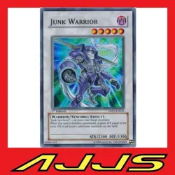 YuGiOh - Junk Warrior - Ultra Rare - 1st Edition - 5DS1-EN041 - NM/M - Image 1