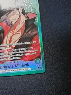 One Piece TCG Dracule Mihawk OP14-020 Leader Alt Art - Image 4