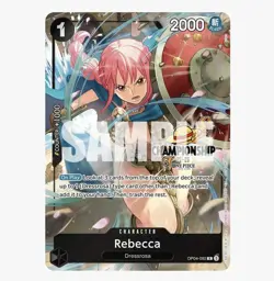 Rebecca (CS 25-26 Celebration Pack) R One Piece Promotion Cards OP04-092 NM - Image 1