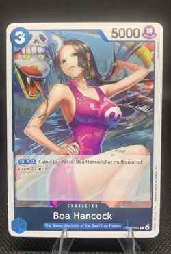 Boa Hancock OP13-051 - One Piece TCG - English Rare Near-Mint R NM Foil - Image 1