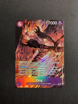 One Piece TCG King EB04-031 Alt Art The Azure Sea's Seven English NM - Image 1