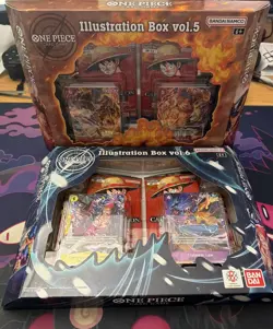 One Piece 13 OP-13 Illustration Box (IB-05) Vol.5 and Vol.6 - IN HAND - Image 1