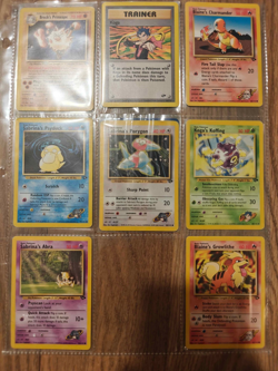 Vintage Pokemon card lot of 55 cards, mostly Gym heroes and Gym Challenge - Image 1