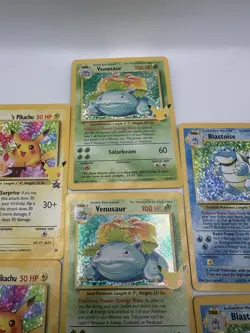 Celebrations Classic Collection Pokemon Cards Lot Of 7 - Birthday Pikachu Etc. - Image 3