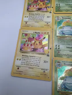 Celebrations Classic Collection Pokemon Cards Lot Of 7 - Birthday Pikachu Etc. - Image 5