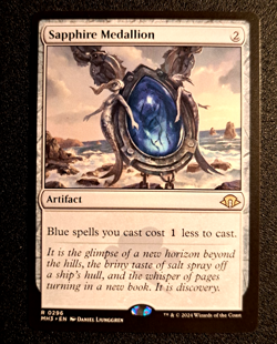 Sapphire Medallion - Modern Horizons Near Mint - Magic MTG Card - Image 1