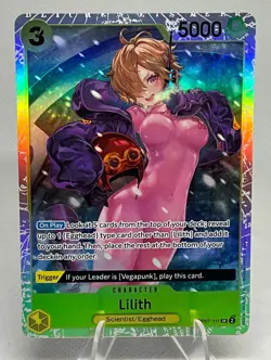 One Piece Lilith OP07-111 SR 500 Years in the Future Foil Card - English - Image 1