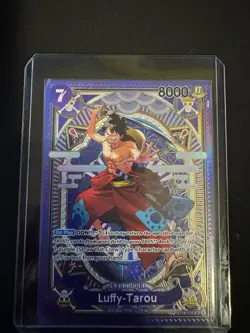 One Piece Luffy-Tarou ST18-005 SP a Fist of Divine Speed OP11 Card English - Image 1