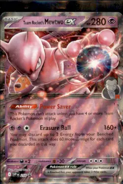 Pokemon Team Rocket's Mewtwo ex SV: Scarlet & Violet Promo Cards #216 - Image 1