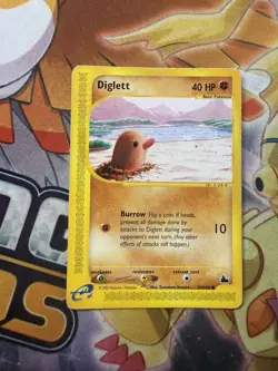 Diglett - 50/144 - Pokemon Skyridge Non Holo Rare Card - Image 1
