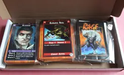 RAGE CCG: BOX OF 135 CARDS + RULE BOOK - Image 1