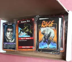 RAGE CCG: BOX OF 135 CARDS + RULE BOOK - Image 3