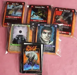 RAGE CCG: BOX OF 135 CARDS + RULE BOOK - Image 4