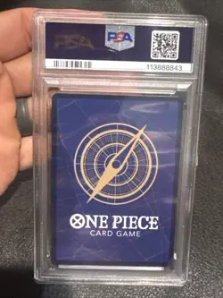 One Piece CCG Baby 5 #032 Japanese PRB01 Holofoil Waifu Graded Card PSA 10 - Image 2