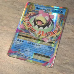 Pokemon M Slowbro EX Full Art Ultra Rare Holo Evolutions 27/108 220HP TCG Card - Image 2