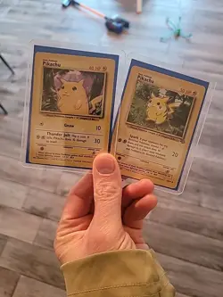 1999 POKEMON base CARDS Vintage lot. Pikachu. dragonite. 160 Cards plus Trainers - Image 2