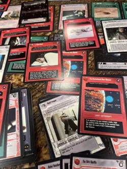 200 + Lot 1995 Decipher Star Wars Customizable Card Game Mint Unplayed Card Lot - Image 3