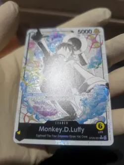 One Piece TCG - ST29-001 Parallel Leader Card plus original - Monkey.D.Luffy - Image 2