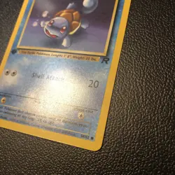 Squirtle 68/82 Team Rocket 1st First Edition Pokemon Card Mint Condition - Image 3