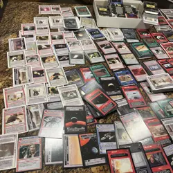 600+ Lot Vintage 1995 Decipher Star Wars Customizable Card Game Unplayed Cards - Image 2
