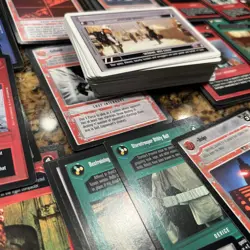 600+ Lot Vintage 1995 Decipher Star Wars Customizable Card Game Unplayed Cards - Image 3