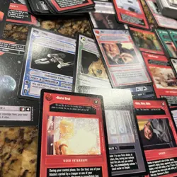 600+ Lot Vintage 1995 Decipher Star Wars Customizable Card Game Unplayed Cards - Image 5