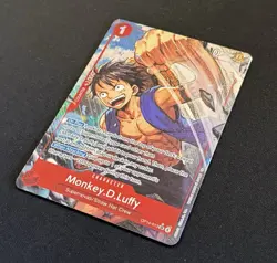 One Piece TCG OP14-013 Monkey .D. Luffy AA Alt Art Card Game CCG English NM - Image 3